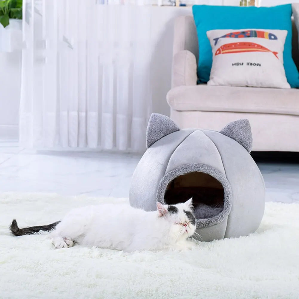 Cozy Cat Cave Bed