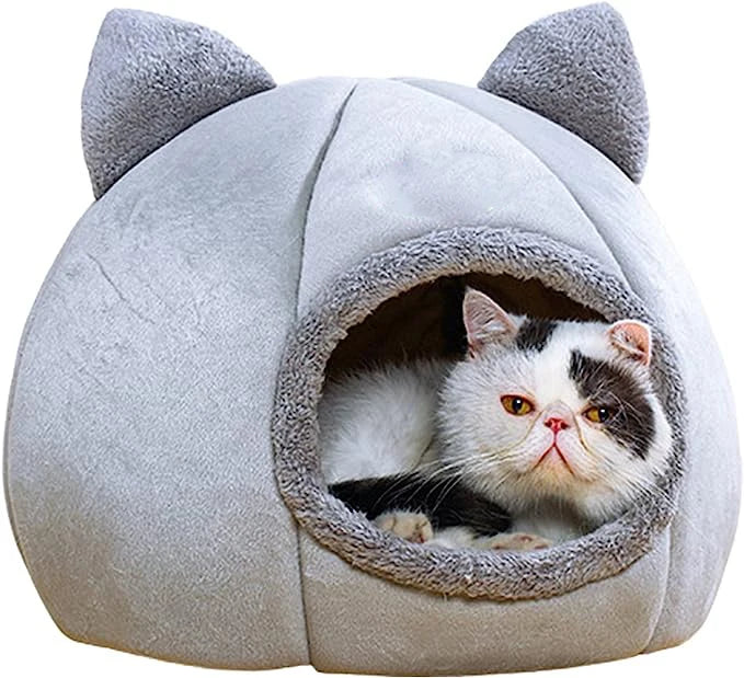 Cozy Cat Cave Bed